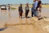 بازدید فرماندار شادگان و اعضای مدیریت بحران شهرستان از روستاهای در حاشیه رودخانه