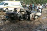 یک کشته و سه مصدوم در حادثه آتش سوزی سواری پیکان در شوش