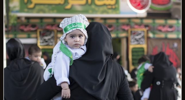 آئین شیرخوارگان حسینی در بیت الزهرا اندیمشک برگزار می‌شود