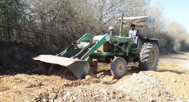 بازسازی جاده ، درب و فنس کشی سایت گوزن زرد ایرانی در پارک ملی دز