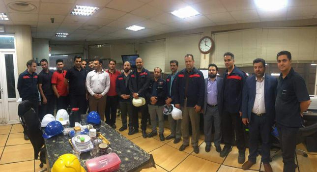 رکورد تولید در شرکت فولاد اکسین خوزستان شکسته شد