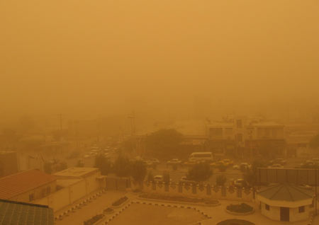 وقوع پدیده گردوغبار در خوزستان پیش‌بینی می شود