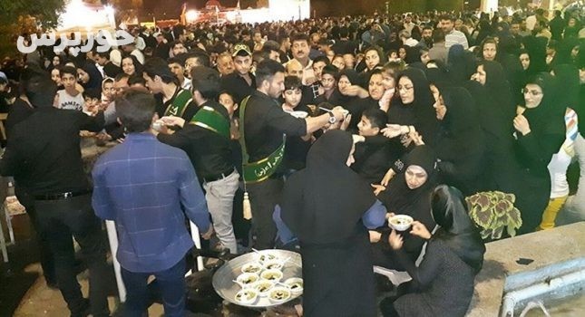 بیش از ۲۰ هزار نفر زائر اربعین در موکب نور الزهرا (س) اندیمشک پذیرایی شدند