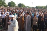 گزارش تصویری مراسم باشکوه نمازه عید سعید فطر در شهر گتوند