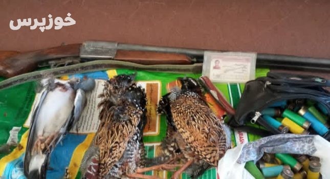 دستگیری دو‌ گروه شکارچی غیرمجاز در شوشتر
