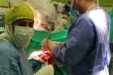 عمل موفقیت آمیز تخلیه تومور مغزی بر روی جوان ۳۵ ساله مسجدسلیمانی