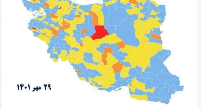 ۹ شهر خوزستان در وضعیت زرد کرونایی قرار گرفتند