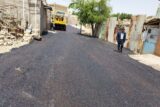 آسفالت خیابان های دره مجسمه کلگه بعد از سال‌ها / آسفالت محله های بافت قدیم در دستور کار