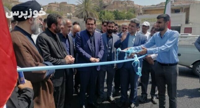 افتتاح و کلنگ زنی ۴ پروژه شهرداری مسجدسلیمان با اعتباری بیش از ۳۱۰ میلیارد ریال در مسجدسلیمان + گزارش تصویری