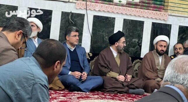 حضور شهردار و اعضای شورای شهر مسجدسلیمان در مراسم بزرگداشت حماسه ۹ دیماه