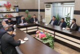 جلسه آرش قنبری شهردار با معاونین و مسئولین شهرداری مسجدسلیمان