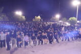 برگزاری مراسم عزاداری شام غریبان در تپه شهدای گمنام مسجدسلیمان