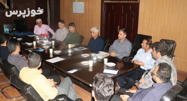 جلسه کمیته درآمدزایی شهرداری مسجدسلیمان برگزار شد