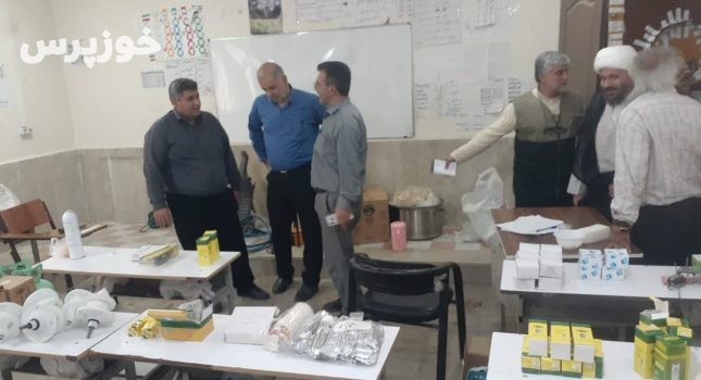 اردوی جهادی بسیج سازمان آب و برق خوزستان با مشارکت و به میزبانی شرکت آبیاری کارون بزرگ